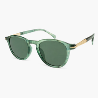 Topanga Sunglasses Tortoise Green