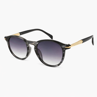 Topanga Sunglasses Tortoise Purple